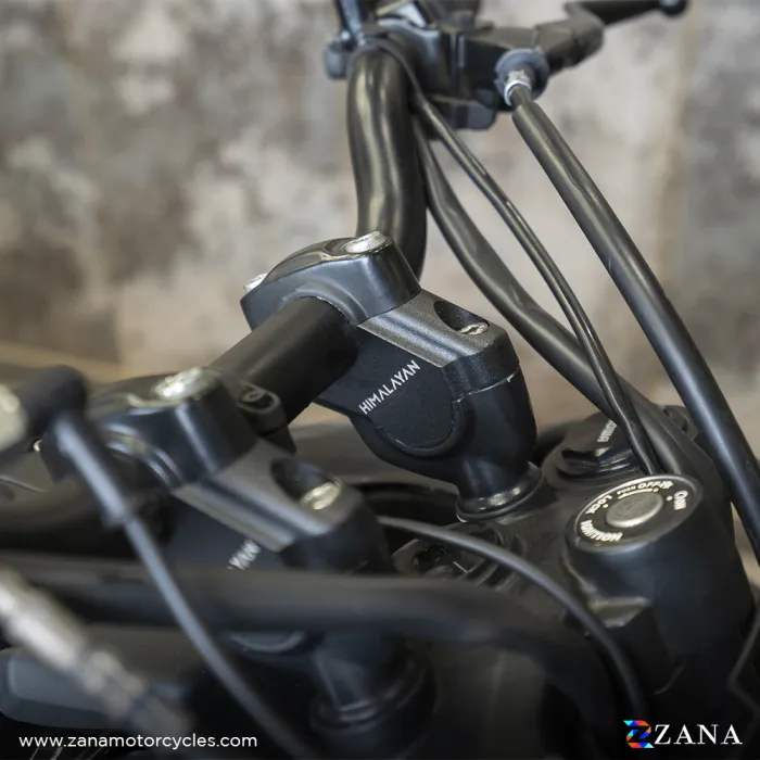 OFFSET HANDLE RISER TEXTURE BLACK FOR HIMALAYAN 450