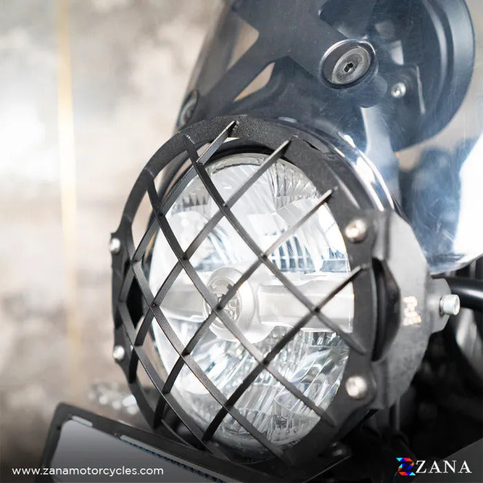 HEADLIGHT GUARD BLACK TYPE-2 FOR HIMALAYAN 450