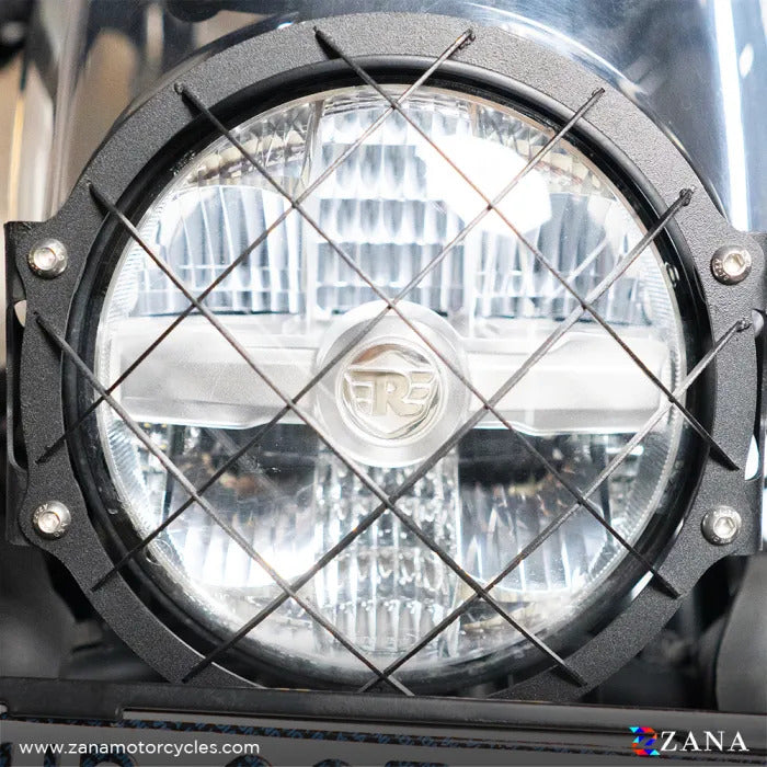 HEADLIGHT GUARD BLACK TYPE-2 FOR HIMALAYAN 450