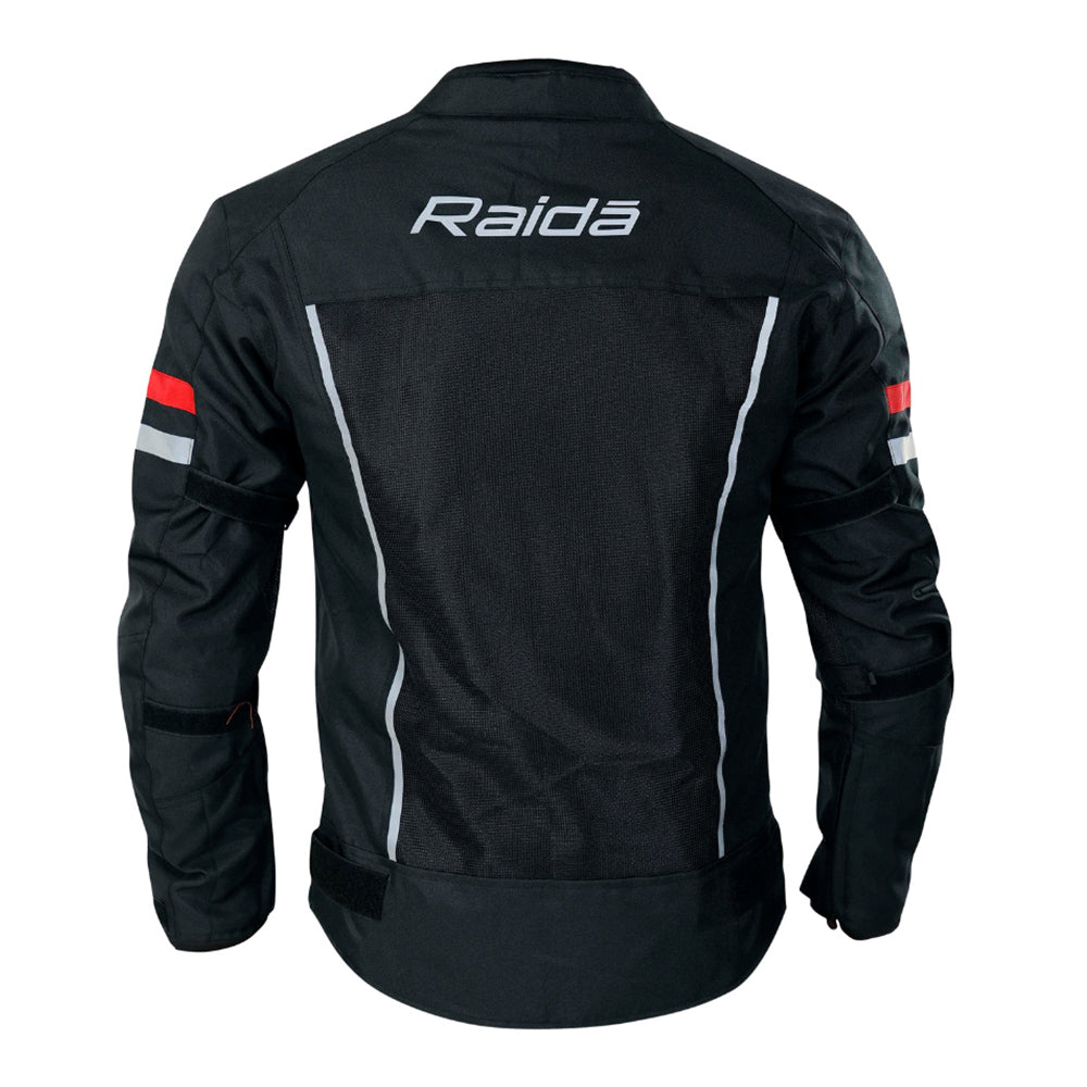 Tourer Jacket - Black Red