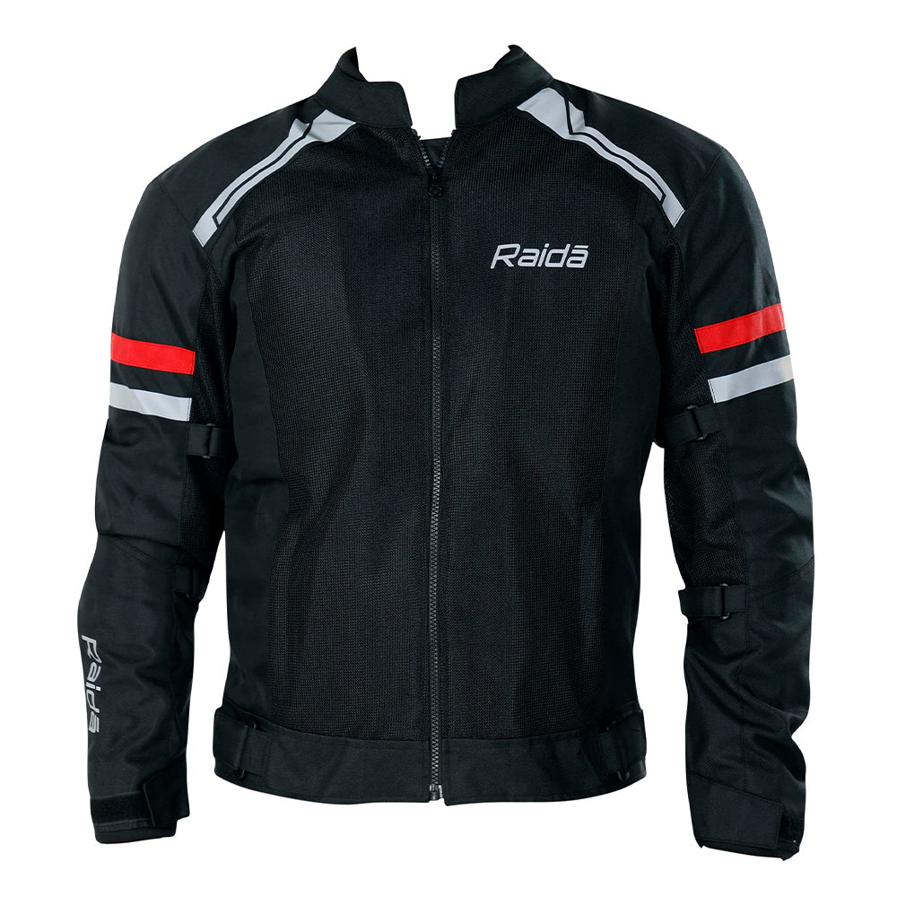 Tourer Jacket - Black Red