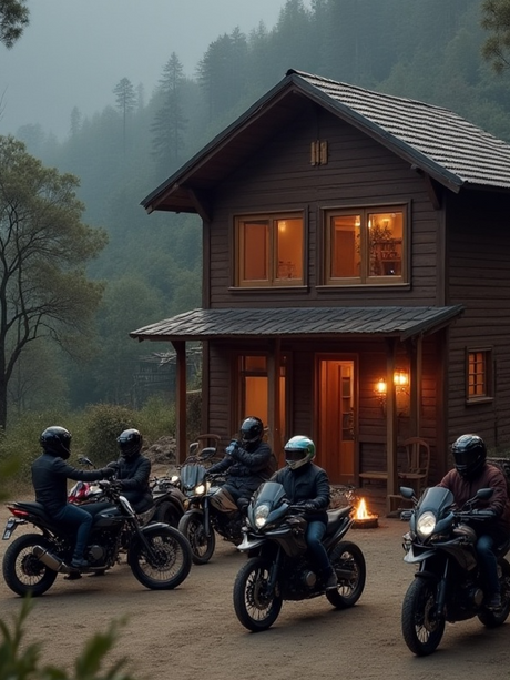 6 Motorcycle-Friendly Homestays and Hostels Perfect for Group Road Trips in India