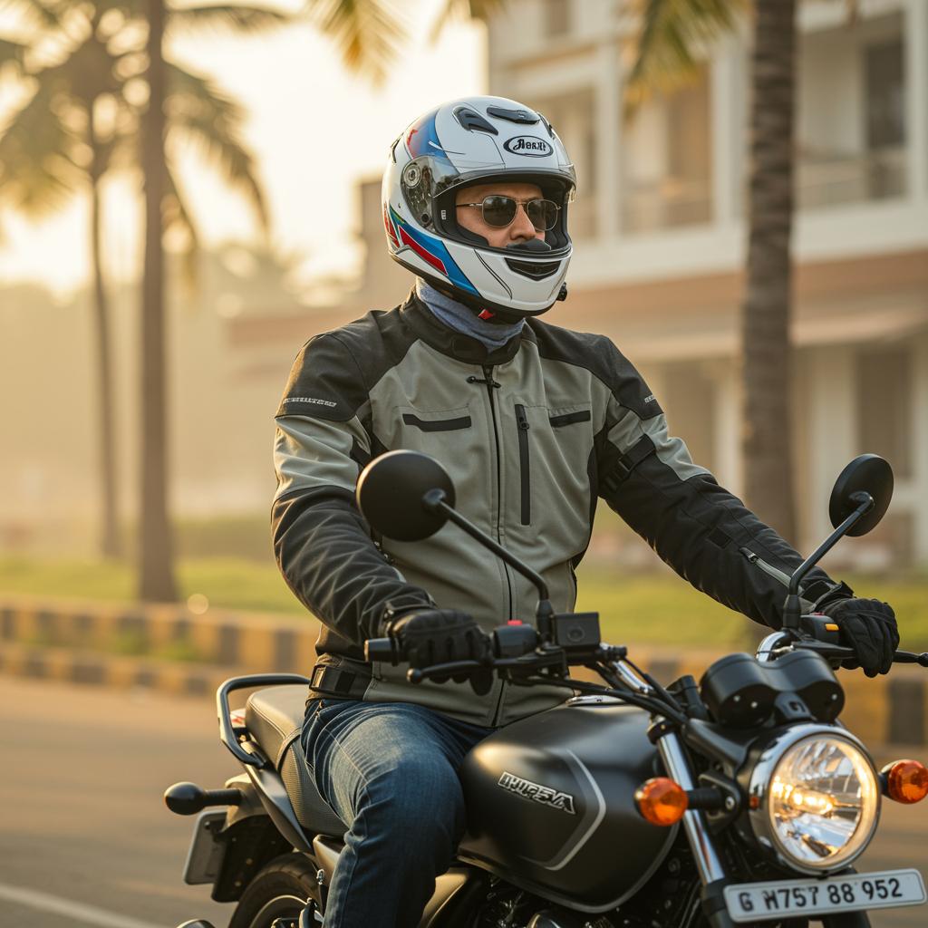 Chennai’s Mild Winters: Layering Tips for Comfortable Motorcycle Commuting