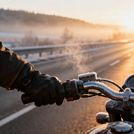 Cold Hands and Stiff Tyres - Why Both Affect Your Ride Control for Riders?