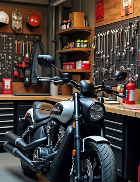 Creating the Perfect Garage Workspace for Your Motorcycle
