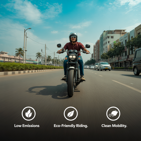 How Urban Motorcyclists Can Reduce Pollution in Indian Cities?