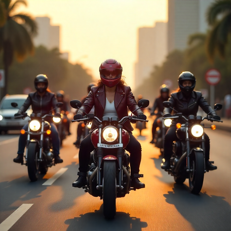 How Women Riders Are Transforming India’s Urban Motorcycle Scene