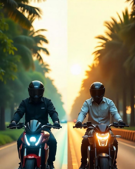 Hybrid vs. Electric Motorcycles in India (2025) Performance, Price & Which One to Buy