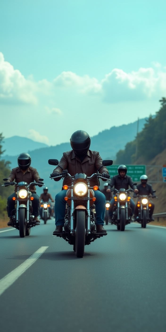 The Unspoken Rules of Indian Group Rides: Etiquette, Signals, and Stories