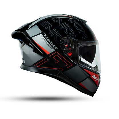 Thunder 3 Sv (Spoiler) Enigma B1 - Motorcycle Riding Helmet (Fluor/Gloss)
