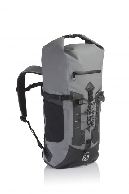 X-Water - 28L - Waterproof Motorcycle Bagpack (Black/Grey)