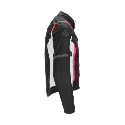 X-Mat 2.0 - CE Certified Women's Riding Jacket (Black/Pink)
