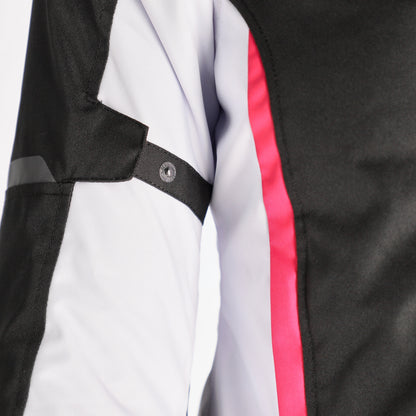 X-Mat 2.0 - CE Certified Women's Riding Jacket (Black/Pink)
