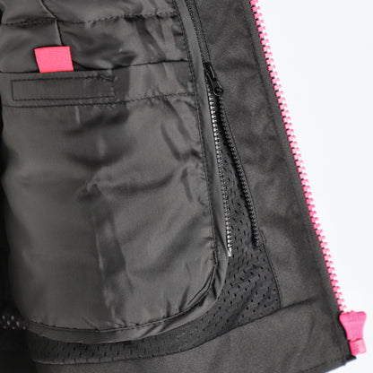 X-Mat 2.0 - CE Certified Women's Riding Jacket (Black/Pink)