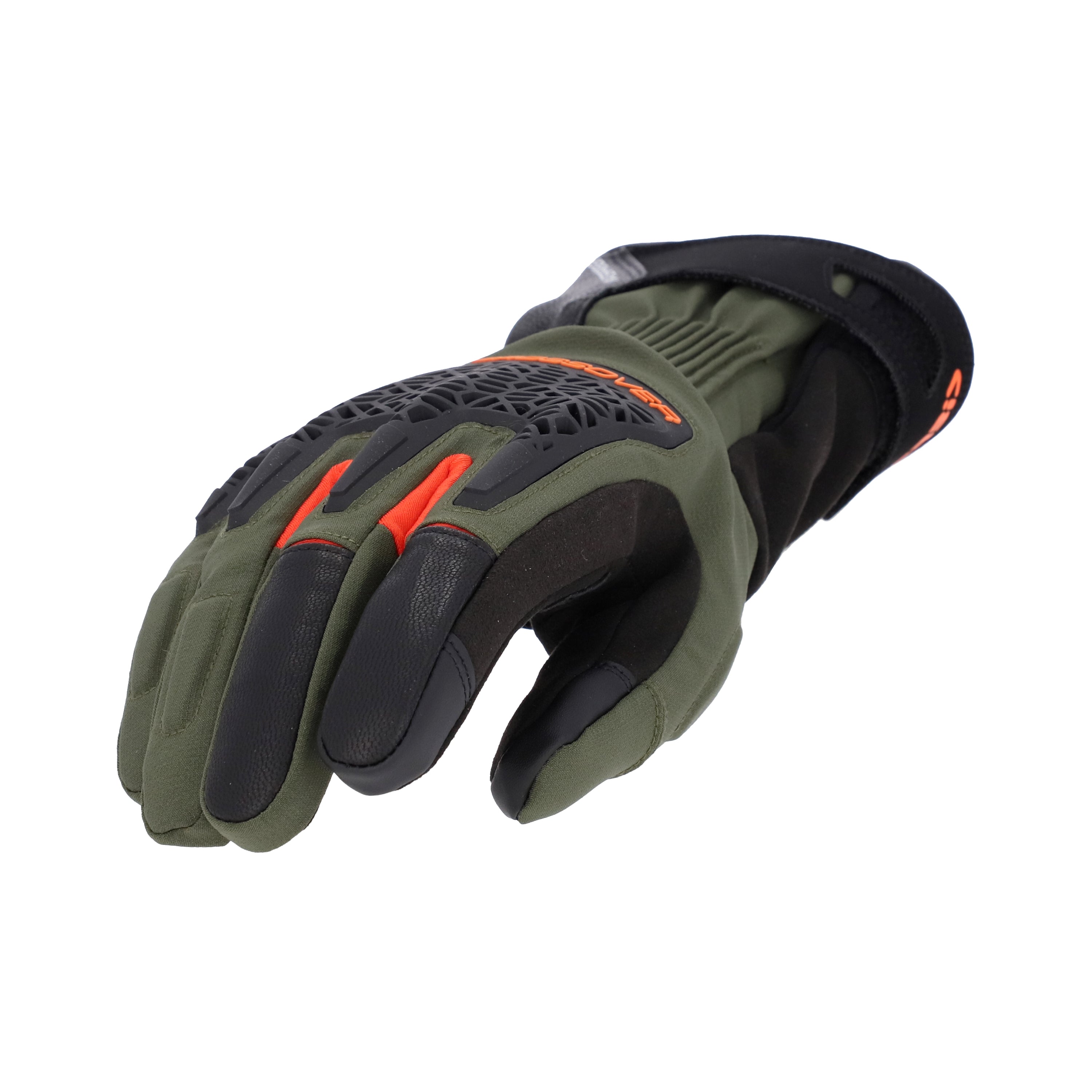 CE Crossover - Dual Road Waterproof Gloves (Black/Green)