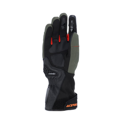 CE Crossover - Dual Road Waterproof Gloves (Black/Green)