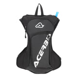 5L Backpack Acqua Logo - Black/White