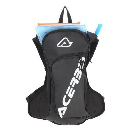 5L Backpack Acqua Logo - Black/White