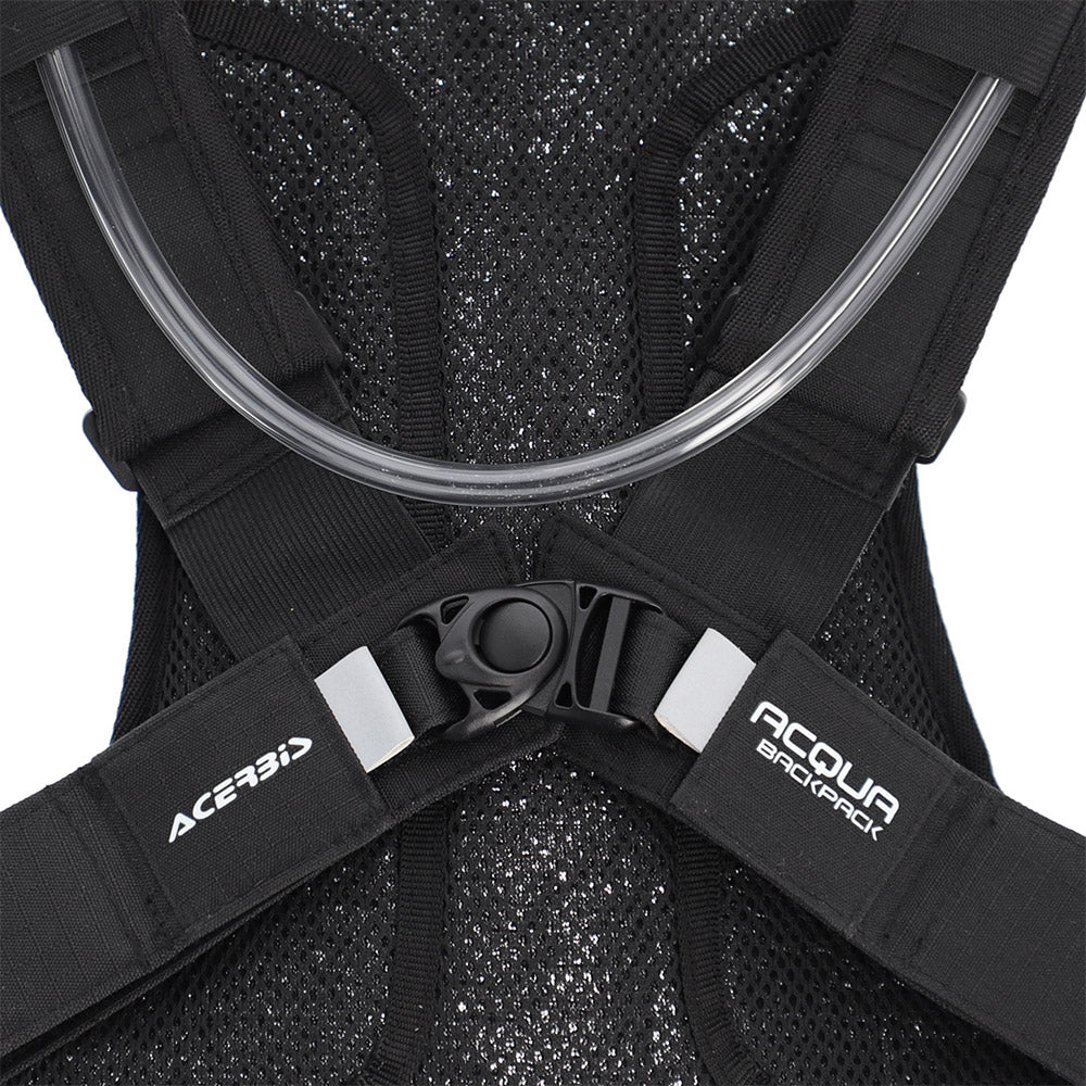 5L Backpack Acqua Logo - Black/White