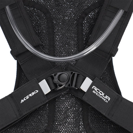 5L Backpack Acqua Logo - Black/White
