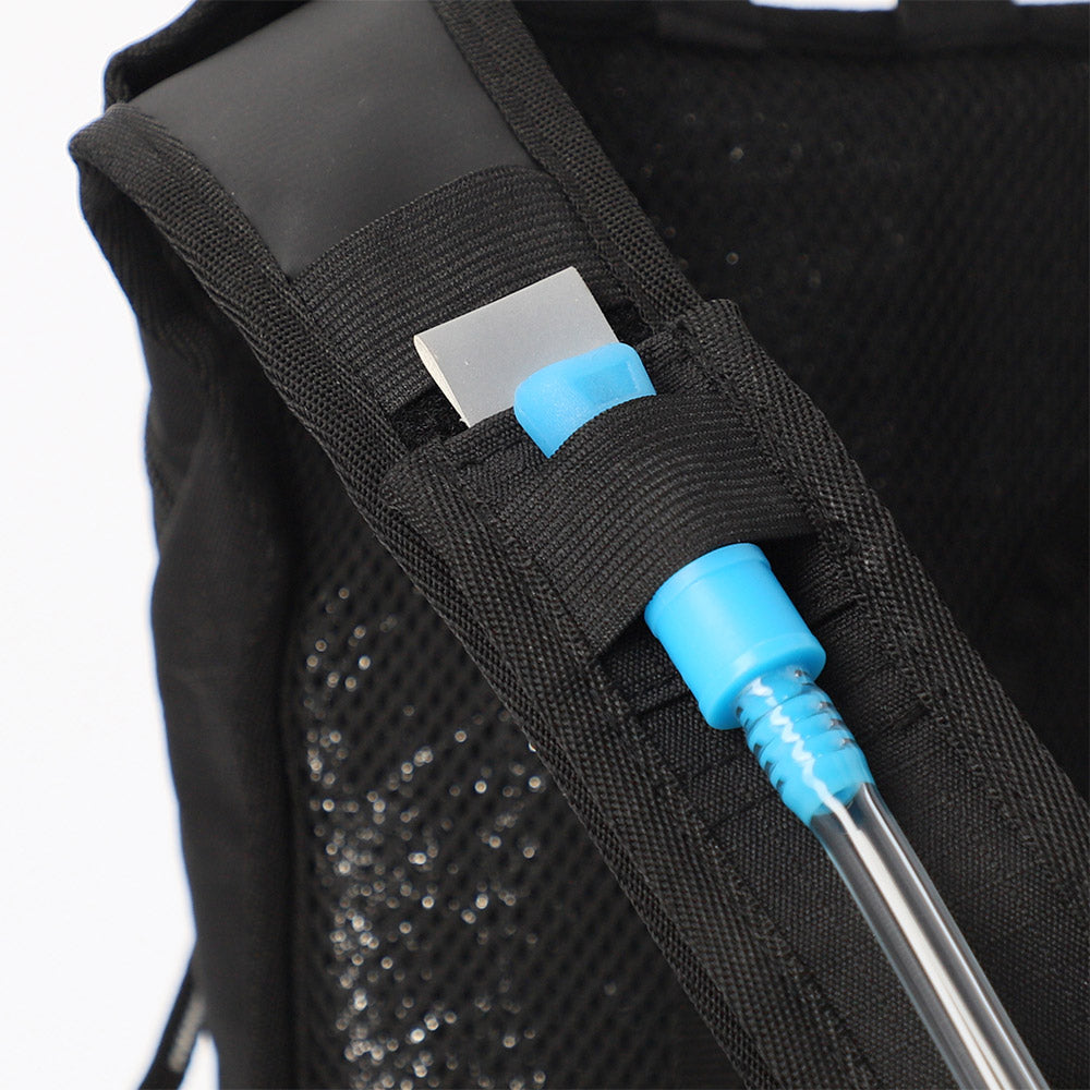 5L Backpack Acqua Logo - Black/White