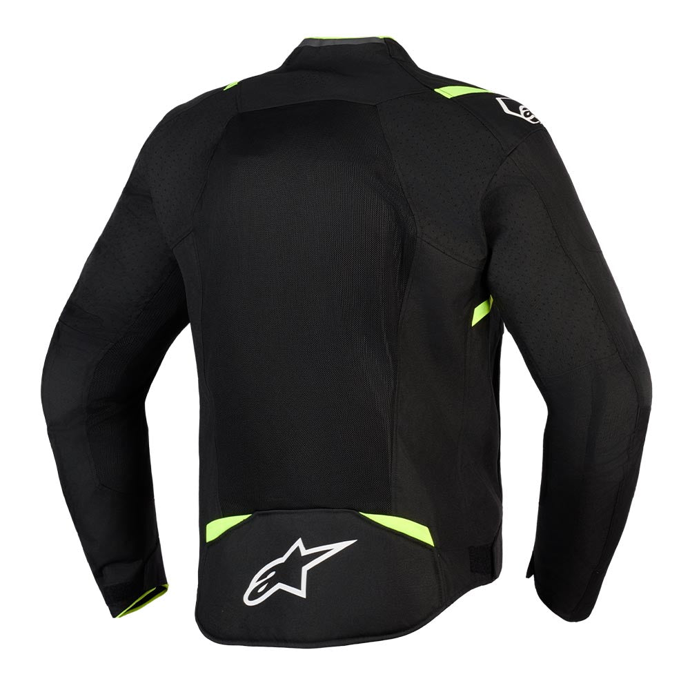 T-Sps Air V2 Jacket - Black Yellow Fluo – Reise Moto