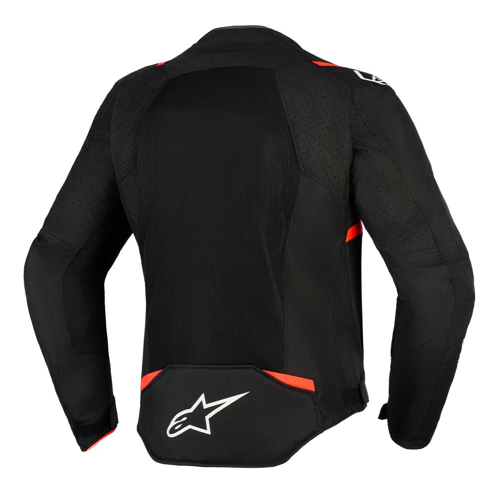 T-Sps Air V2 Jacket - Black Red Fluo