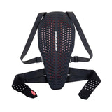 Nucleon Plasma Back Protector With Strap - Black White Red