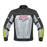 Miller – Street Mesh Riding Jacket With Liners - Fluoroscent Green