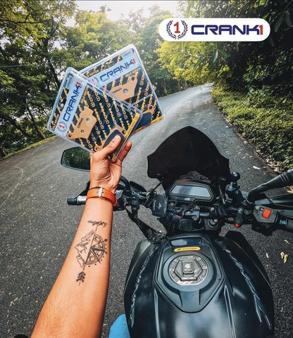 Ceramic Brake Pads For Bajaj Dominar 400 - Front -  CRM479 (1 Set)