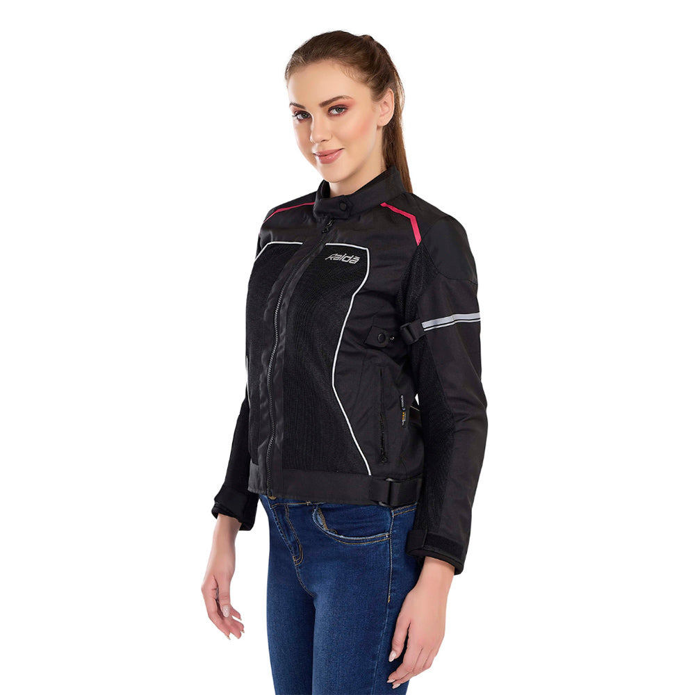 Empress - CE Certified Women's Riding Jacket (Pink)