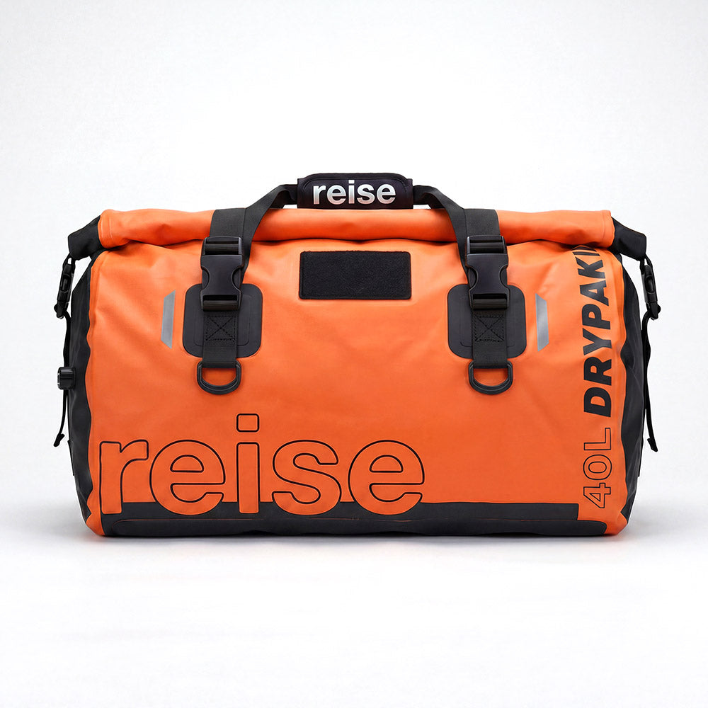 Drypak - Waterproof Motorcycle Tailbag 40L (Orange)