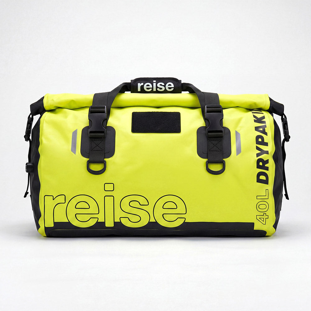 Drypak - Waterproof Motorcycle Tailbag 40L (Fluo Green)