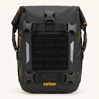 Crash Bar Bag - Water Repellent Motorcycle Luggage 6L (Black)
