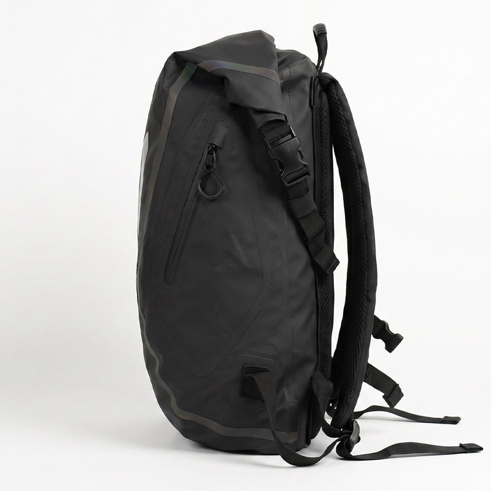 Dry Bagpack - Waterproof Motorcycle Luggage 25L (Black)