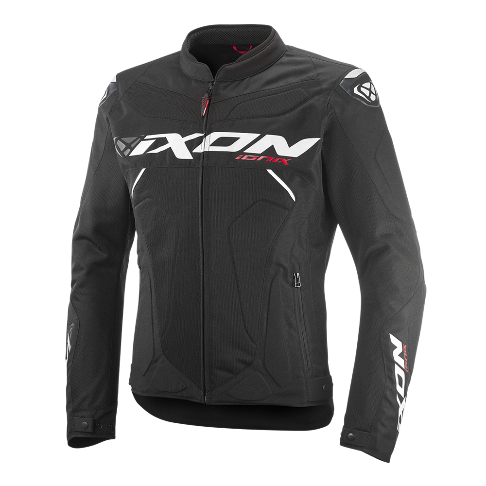Ionix - Hard Mesh Summer Riding Jacket (Black/White)
