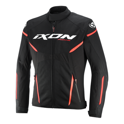 Striker 2 Air - Summer Riding Jacket (Black/White/Red)