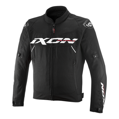 Meteor 31 - All Weather Riding Jacket (Black/White)