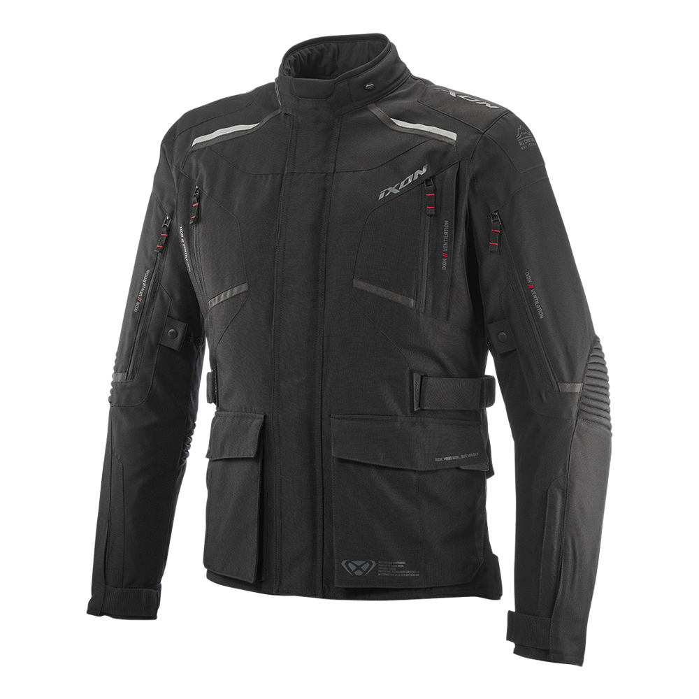 Midgard - All Season Motorcycle Touring Jacket (Black)