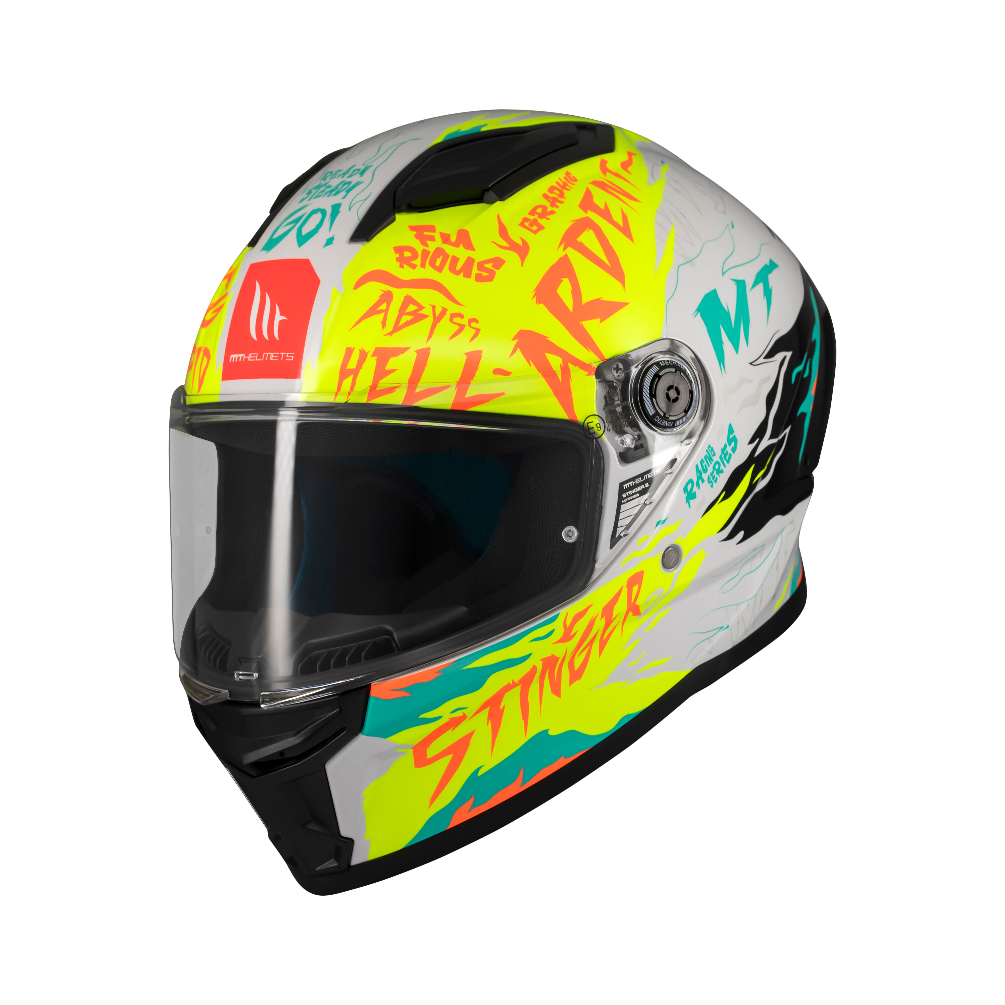 Stinger 2 Ardent A3 - Motorcycle Riding Helmet (Gloss )