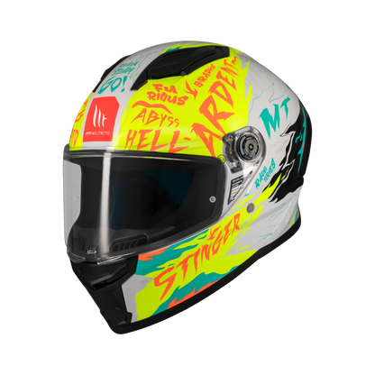 Stinger 2 Ardent A3 - Motorcycle Riding Helmet (Gloss )