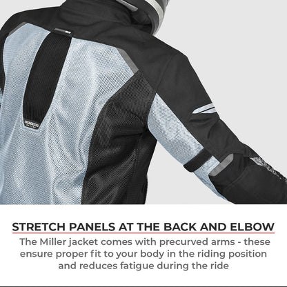 Miller Street - Mesh Riding Jacket (Black)