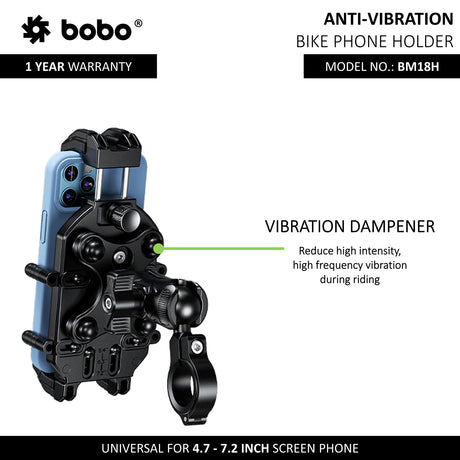BM18H - Anti-Vibration (Wireless + USB-C Charger)