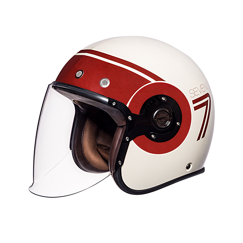 Smk 眩しい Retro Seven ジェットヘルメット（L）