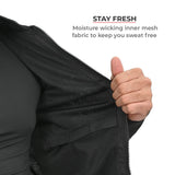Miller – Street Mesh Riding Jacket With Liners - Black
