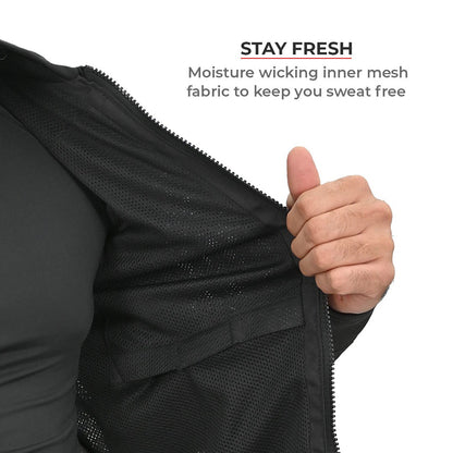 Miller Street - Mesh Riding Jacket (Black)