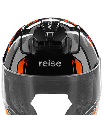Reise Helden Green/Black Helmet – ReiseMoto