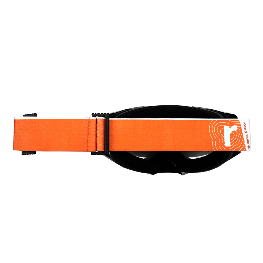 Revver (Revo) - Anti Fog & Anti Scratch MX Goggles (Orange)