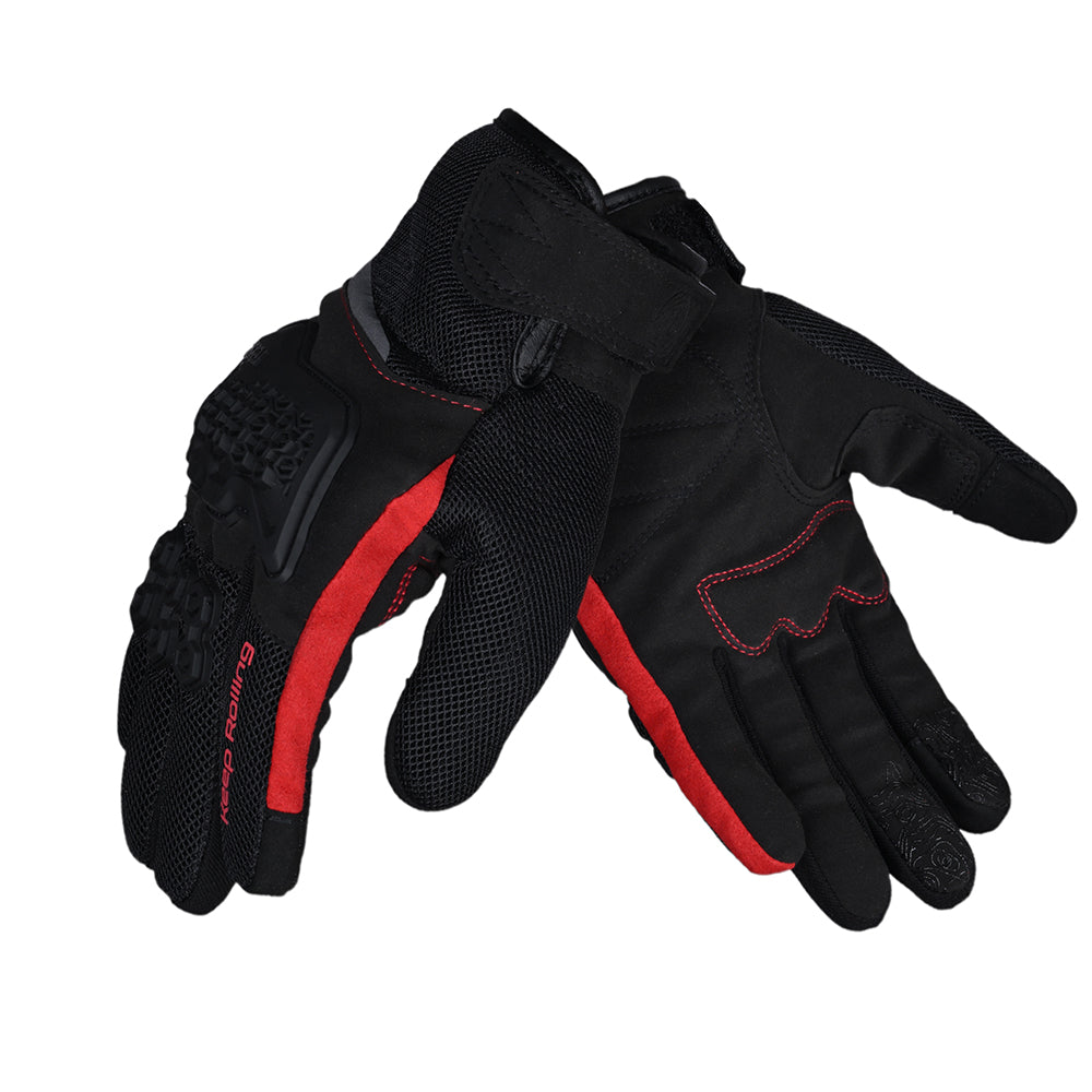 Strada - Urban Riding Gloves (Red)