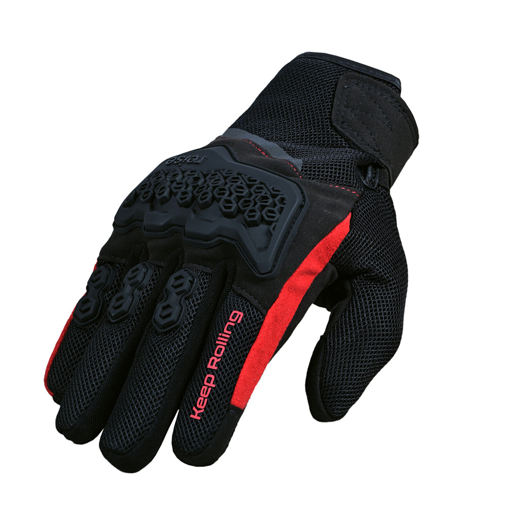 Strada - Urban Riding Gloves (Red)